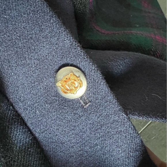 Vintage Dorene (from Ireland) plaid wool skirt/kilt - Picture 8 of 11